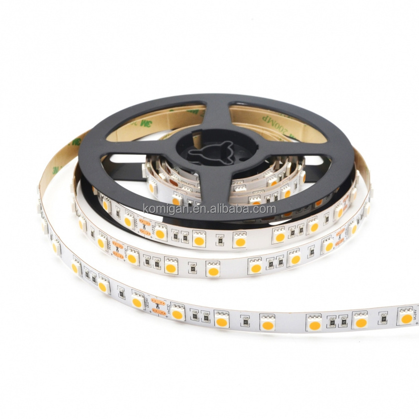 SMD5050 60 leds/m High Quality Brightness SMD5050 60leds RGB color led light strip