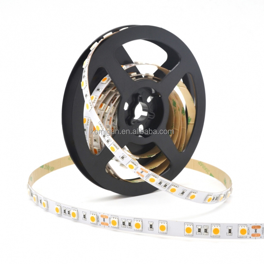 SMD5050 60 leds/m High Quality Brightness SMD5050 60leds RGB color led light strip