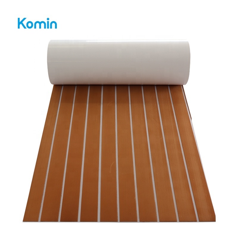 Komin Lightweight Waterproof Outdoor EVA Teak Foam Composite Decking for Boat