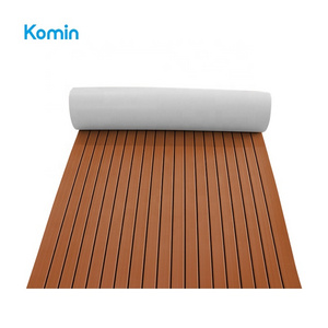 Komin Marine Flooring Faux Teak EVA Foam Non Skid Boat Decking Sheet