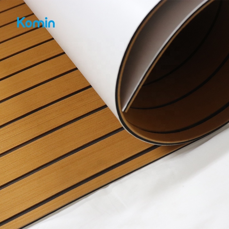 Komin PE/EVA Synthetic Teak Foam Boat Kayak Decking Sheet