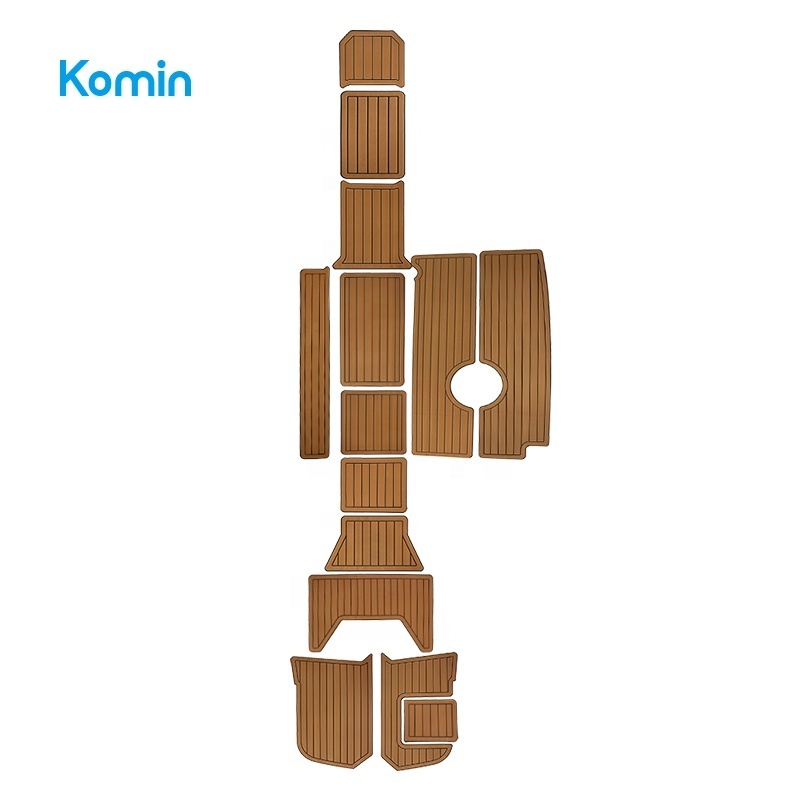 Komin Custom Marine EVA Foam Decking Faux Teak Boat Flooring Kits