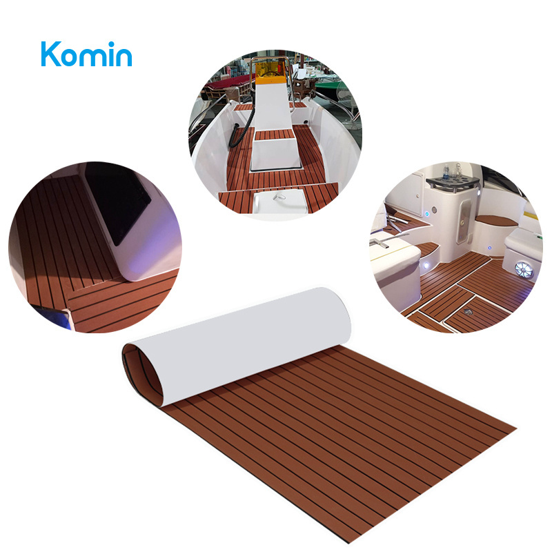 OEM High Quality pontoon boat flooring EVA deck mat