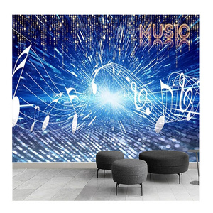 Custom Modern Music Wallpaper Mural 3d Graffiti Trend Music Wallpaper Suitable For Living Room Bedroom Boy Girl Room 3d Mural