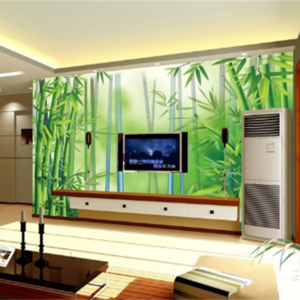 KOMNNI Custom Tooling Wallpaper Wall Covering Beautiful Bamboo Forest Wallpaper Bedroom Living Room Wall Decoration Mural