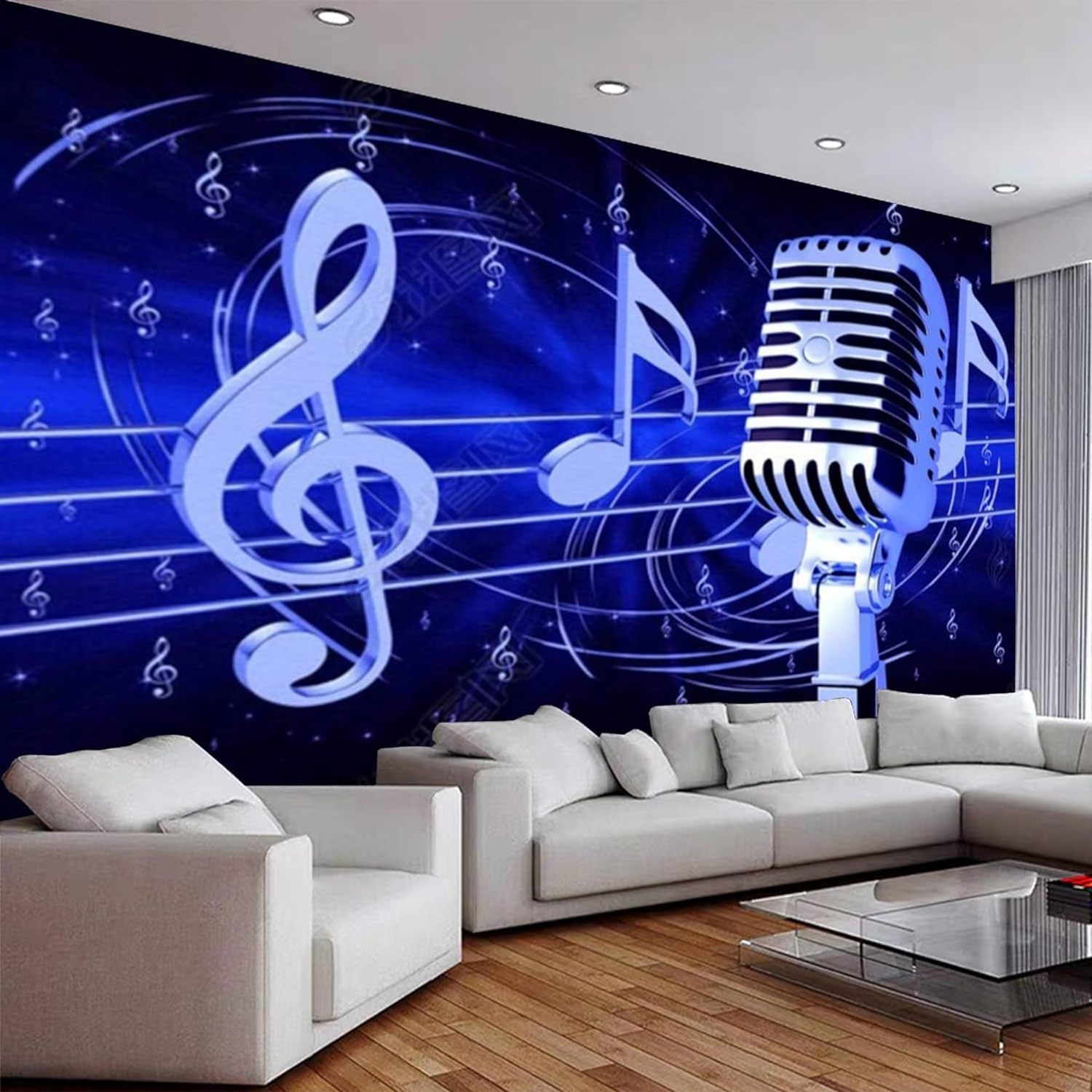 Custom Retro Creative Music 3d Wall Mural Music Hip Hop Big Wallpaper Boy Girl Room 3d Background Wall Mural