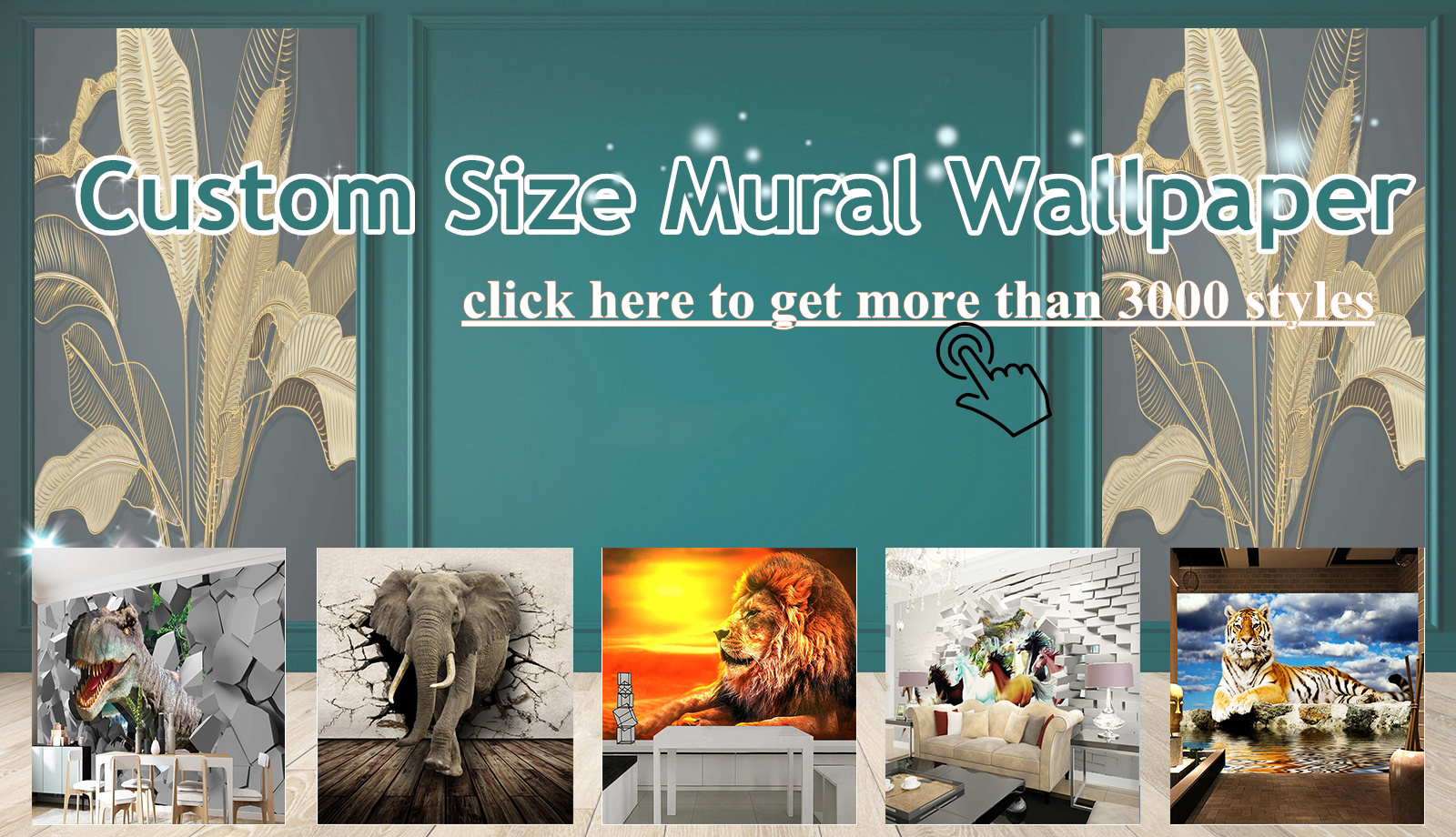 KOMNNI Self-Adhesive Wall Mural Photo Wallpaper for Wall Living Room TV Background Room Decor Custom Size Wall Papers