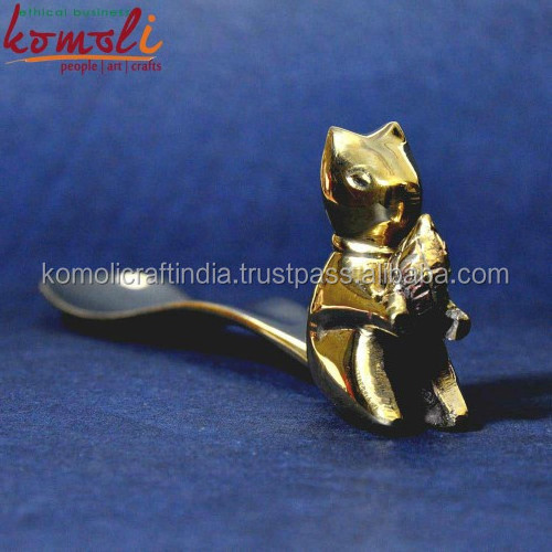 Amazing handmade Squirrel Shaped brass  decorative metal custom shoe horn