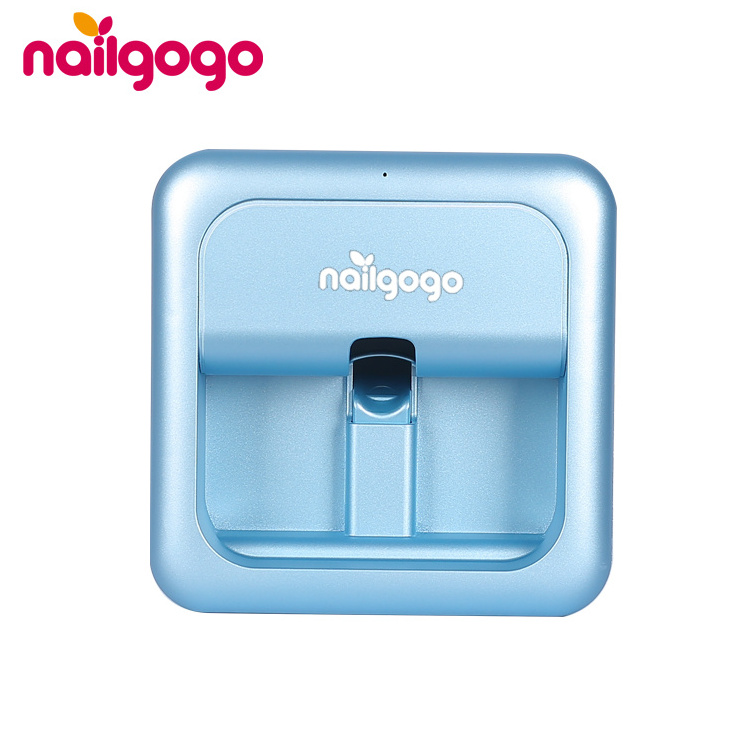 Nailgogo F4 Korea LED Luxury Manual Nail Art Printer Print Stamp Nail Art Roboot Vending Machine Nail Art Printer