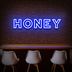 Koncept Drop Shipping 30 Inch HONEY  neon lights Electronic Signs Advertising LED Neon Sign