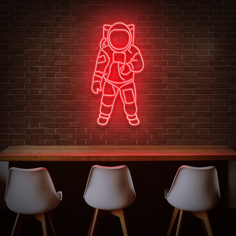 Koncept Drop Shipping 30 Inch Spaceman Wall Sign Custom Neon Advertising LED Neon Sign