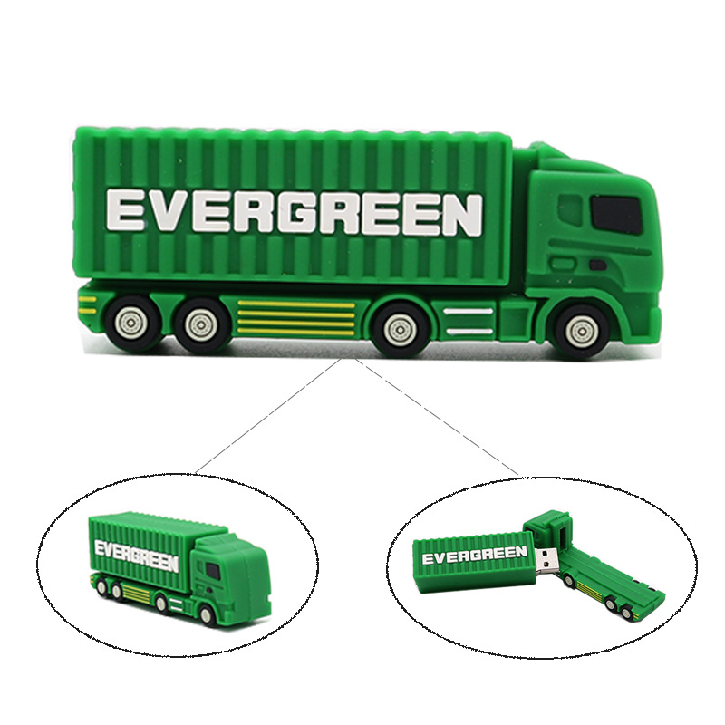 USB flash drive truck memory stick u disk container car pen drive 4GB 8GB 16GB 32GB 64GB Personalized gift pendrive usb stick