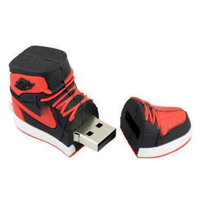 USB Flash Drive Creative Silicone Basketball Shoes Usb Stick Mini Memoria Pendrive Disk 4GB 8GB 16GB 32GB 64GB Gift Wholesale