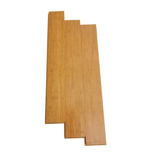 Light Carbonized champagne UV Lacquered  strand woven Modern Bamboo Flooring