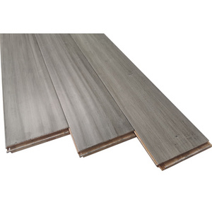 High Quality Engineered Bamboo Flooring Solid Bamboo Flooring Gray color Embossed Wood Oak