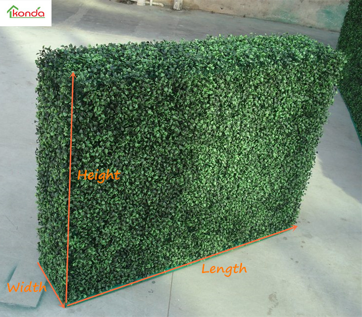 plastic topiary grass artificial boxwood hedge