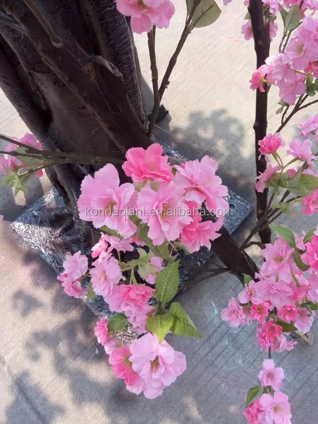 artificial desert plants cherry blossom trees centerpiece