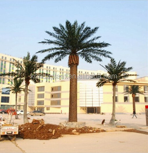 Artificial King Date Palm Tree outdoor foxtail decorative palm trees