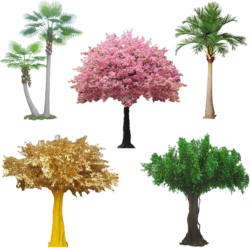 Factory Price SunProof Tropical Decor Trees Large Artificial Tree Artificial Banyan Tree Artificial Ficus Microcarpa