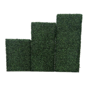 plastic topiary grass artificial boxwood hedge