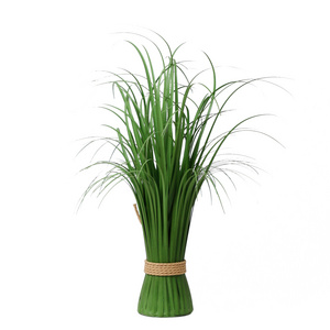 Hot sale indoor decorative plants artificial onion grass high quality artificial onion grass for sale