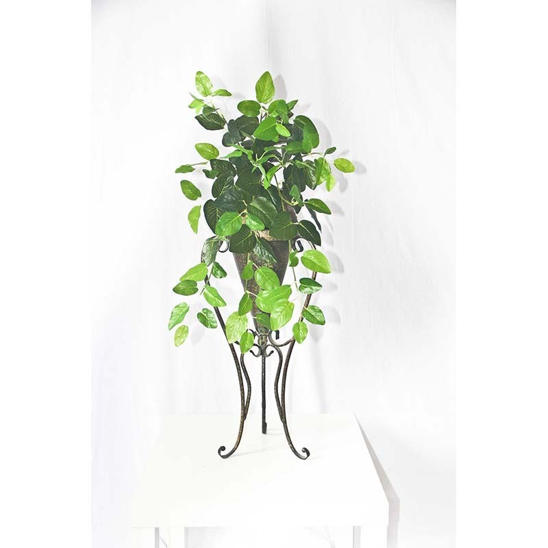 Balcony and indoor wall decoration artificial hanging plants plastic leaf