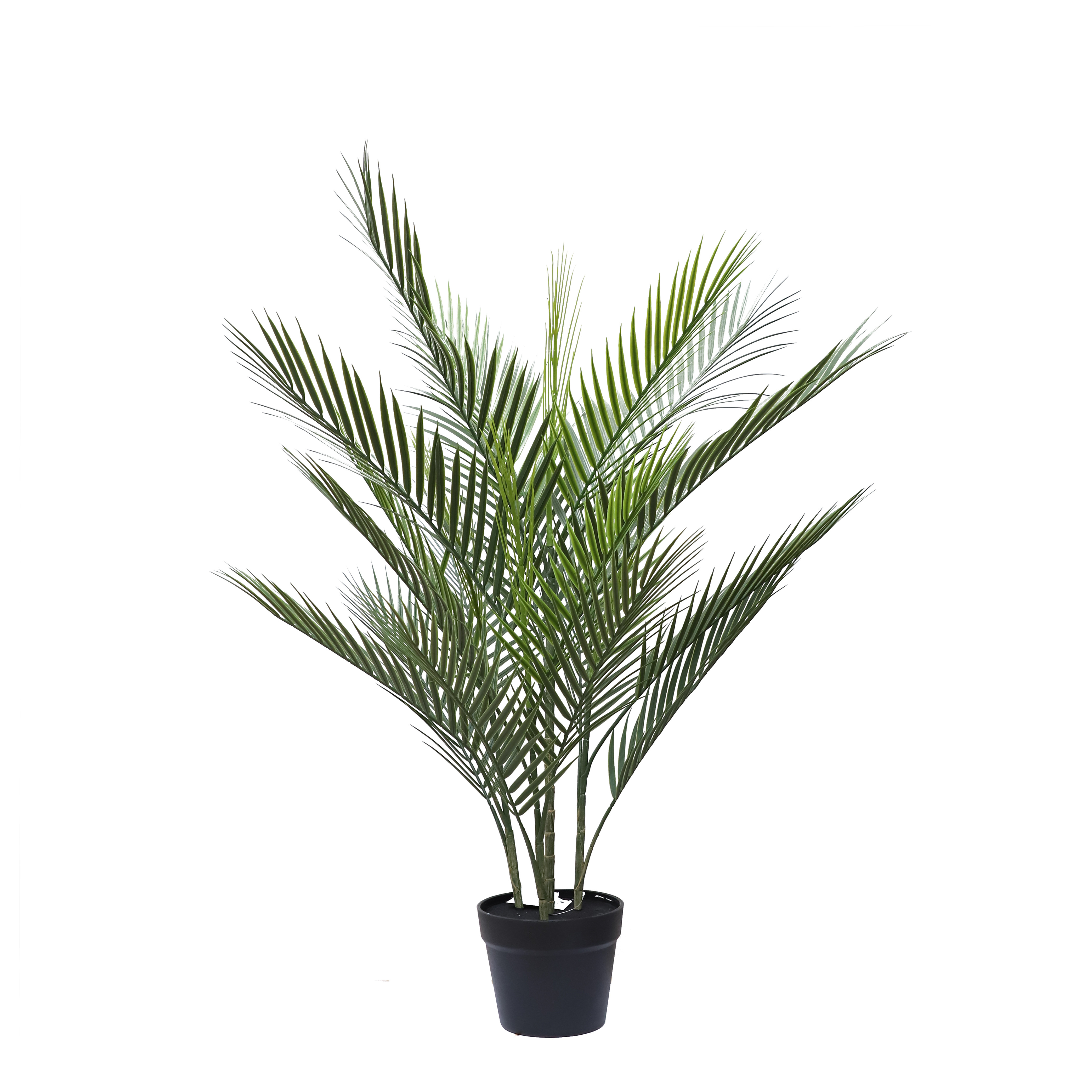 New Design Decorative Flowers And Plants Ornamental Artificial palm tree plants UV proof Fake Fern Palm leaves tree indoor decor