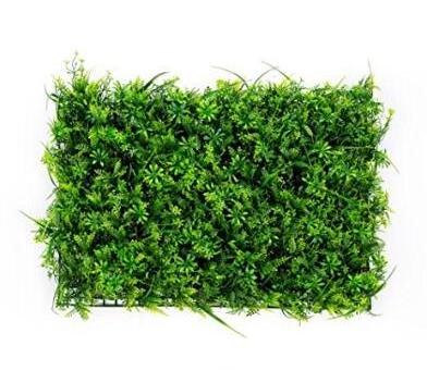 Vine and Fern Greenery Panels Artificial Grass Privacy Ivy Fence Mixed Plastic Eco-friendly Artificial Green Wall Decoration