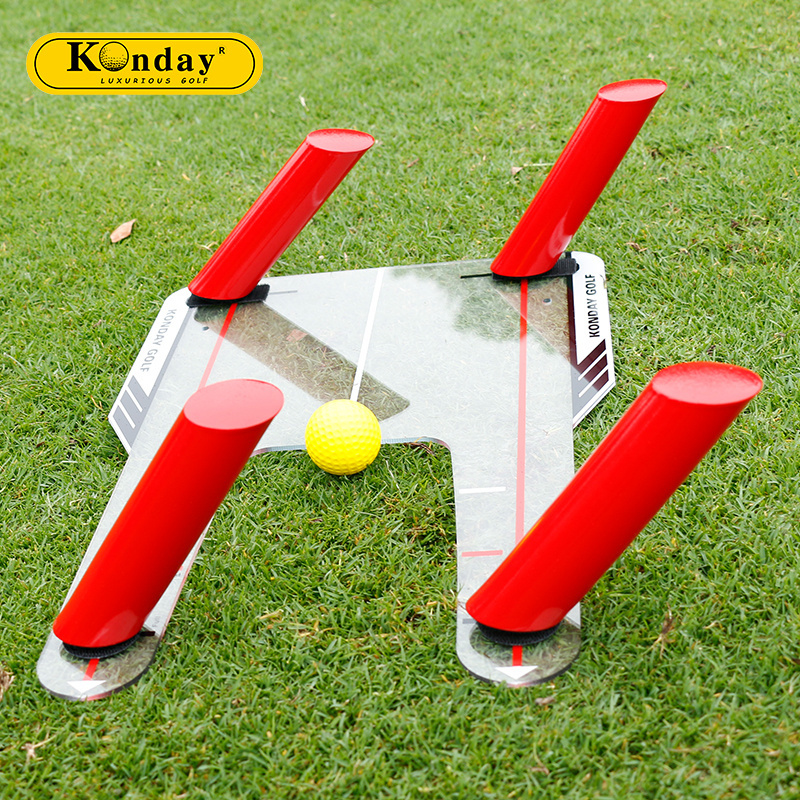 Konday upgraded golf swing trainer  Golf Speed Trap swing training aid helps you hit straighter shots