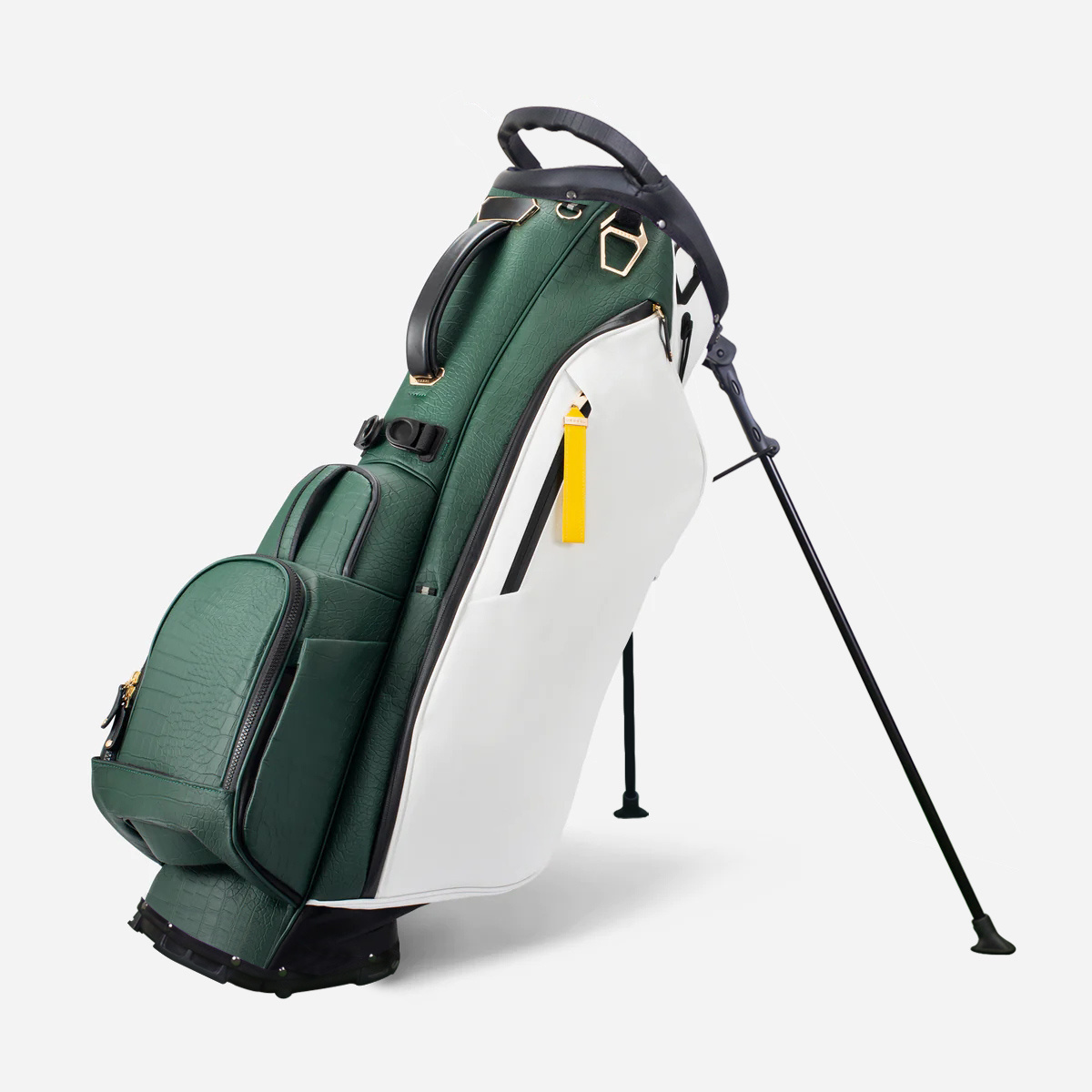 Fully Custom Manufacturer Leather Golf Bags  Designed To Celebrate The Start of The Golf Season Golf Stand Bag