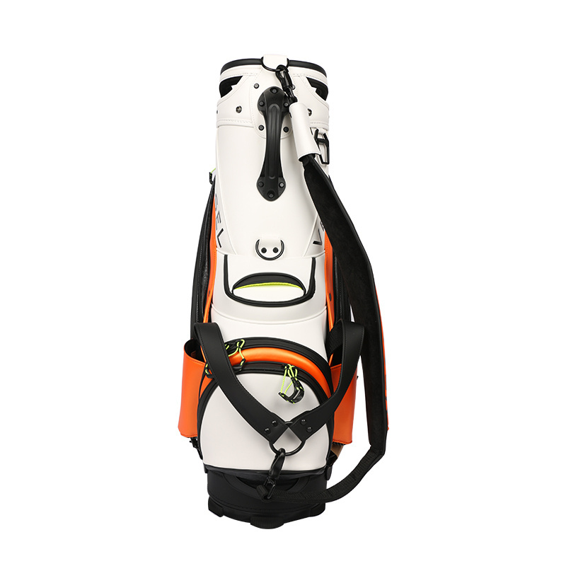 Custom Premium PU leather  Golf Tour Bag Golf cart Golf Pro staff Bag as same as Vessel