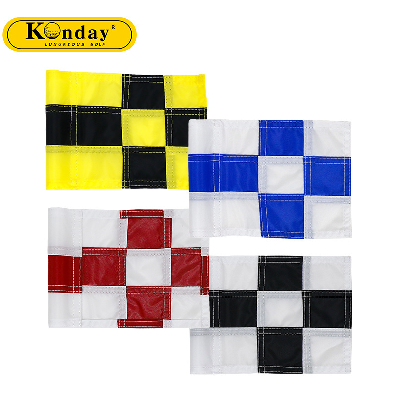 2023 New Product Hot Selling Factory Directly Custom Mini Outdoor Polyester Number Golf Hole Flag