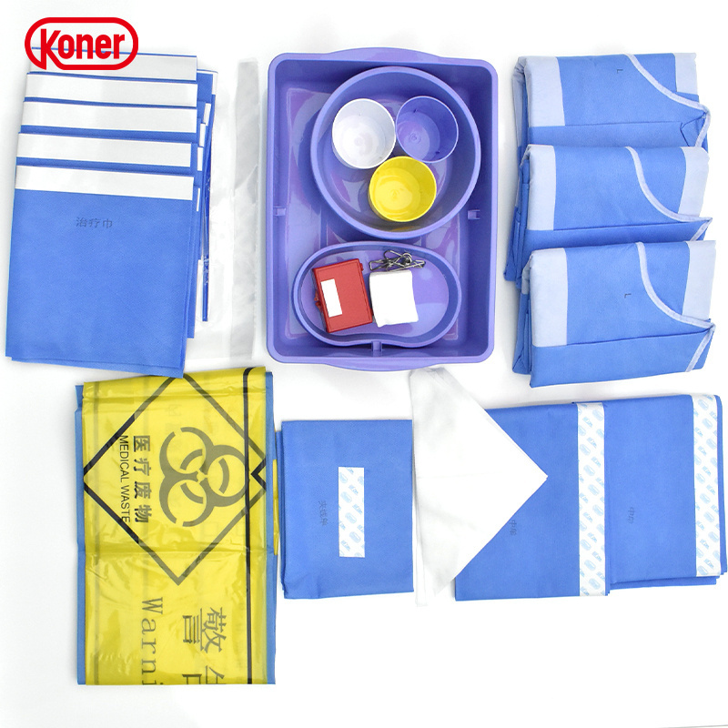 High Quality Disposable Cesarean Pack C-section Pack Kit Sterile Obstetric Package With Low Price