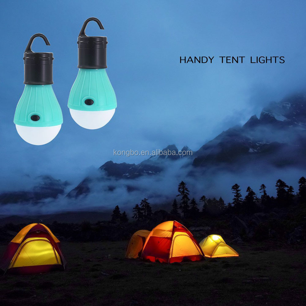 KongBo Outdoor Emergency Light Bulb Portable Tent Light Hanging LED Camping Light