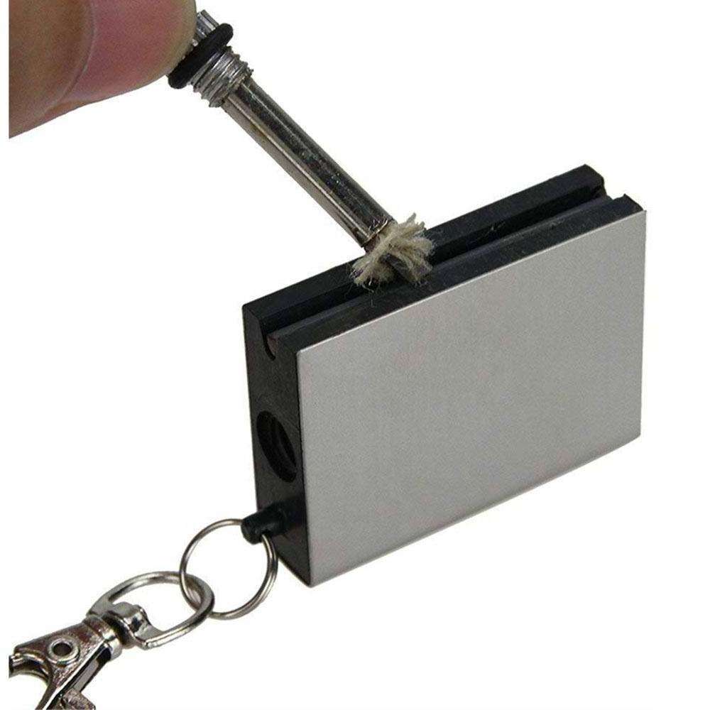 Kongbo ten thousand matches Stainless Steel  Lighter Cigarette Accessories Flint Fire Starter Square Permanent Match