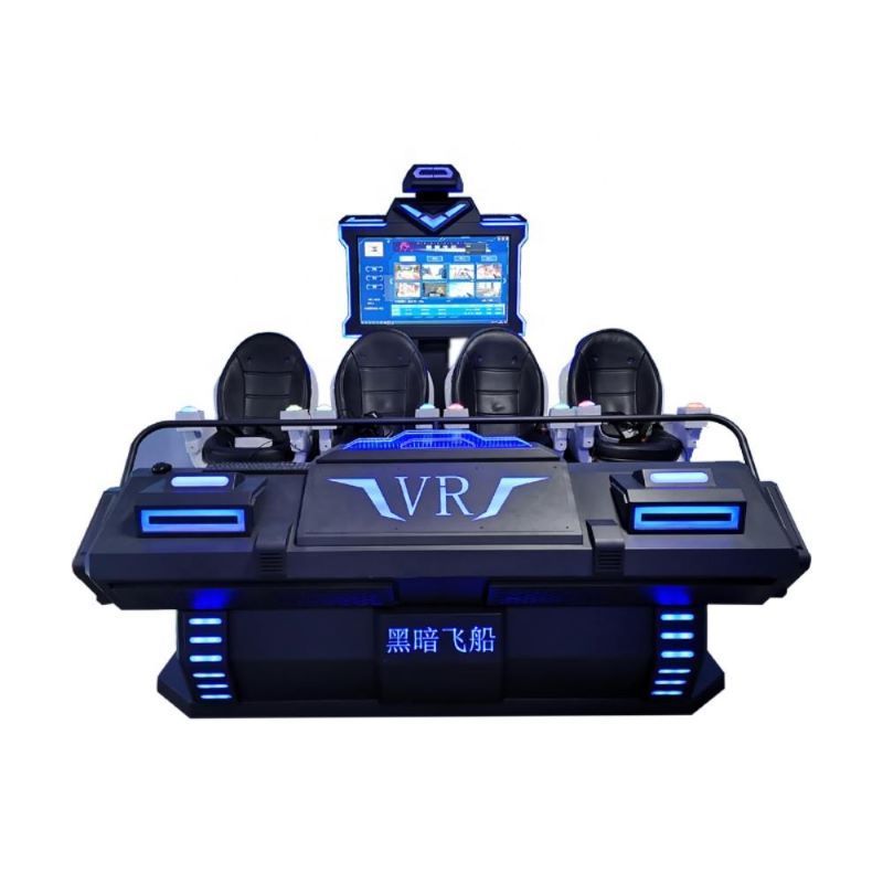 Hot Products vr 4 Seats 9D Virtual Reality Cinema Game Simulator Equipment Vr Cinema Chair 9d Vr Egg For Shopping Mall