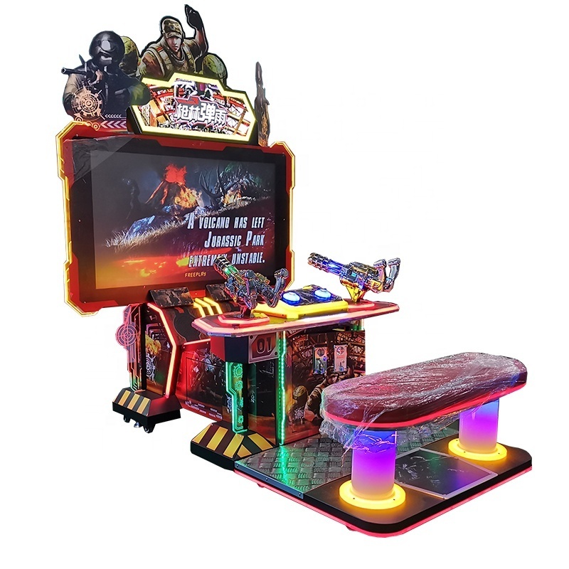 Coin operated 42 inch aliens shooting arcade game machine for adults video game