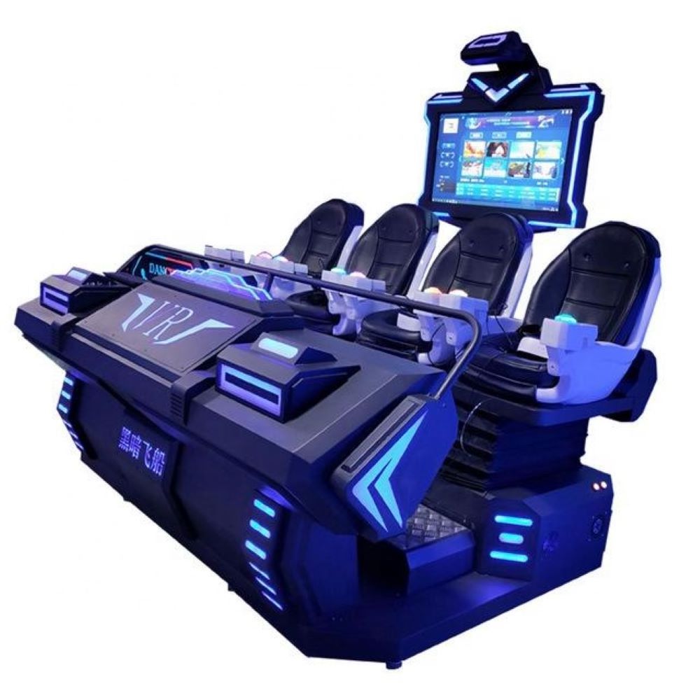 Hot Products vr 4 Seats 9D Virtual Reality Cinema Game Simulator Equipment Vr Cinema Chair 9d Vr Egg For Shopping Mall