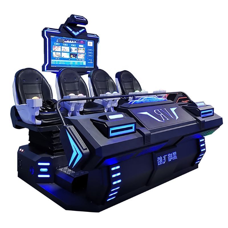 Hot Products vr 4 Seats 9D Virtual Reality Cinema Game Simulator Equipment Vr Cinema Chair 9d Vr Egg For Shopping Mall