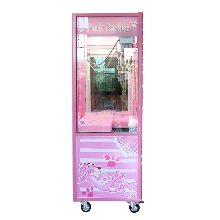 ITL BV20 Coin Operated Games Standing Indoor Push Prize Toy Lovely Mini Crane Claw Machine For Game Center