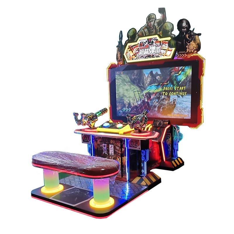 Coin operated 42 inch aliens shooting arcade game machine for adults video game