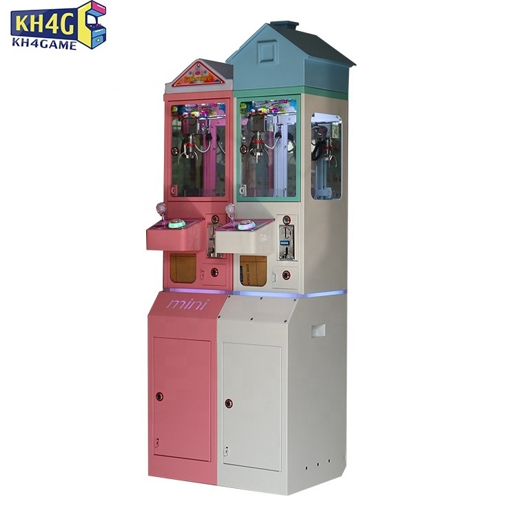 New Technology Kiddie Toys Mini Plush Toy Coin Operated Game Claw Crane Vending Machines For Sale