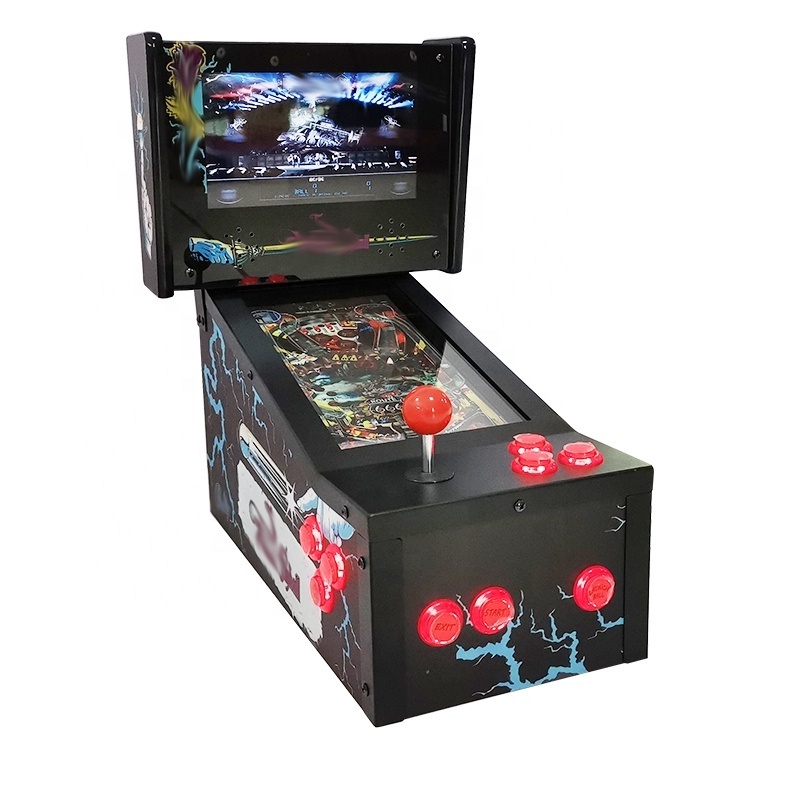 coin operated mini pinball virtual pinball tabletop virtual pinball machine full size KL25Z control board