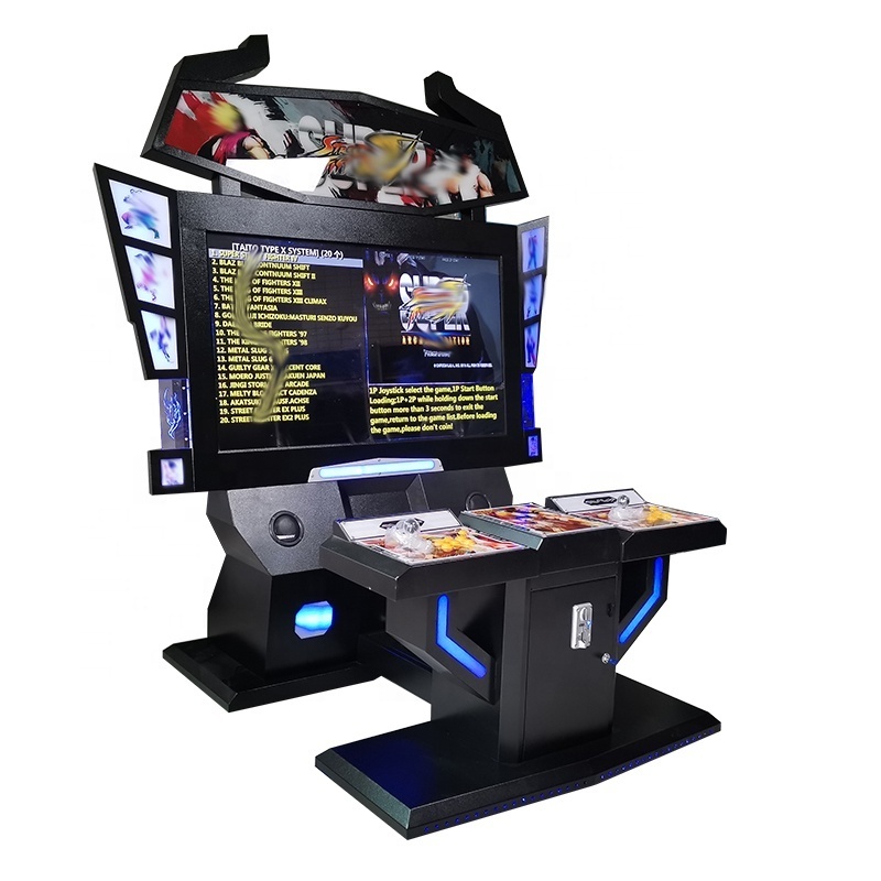 Coin operated tekken 7 arcade machine street fighter video games TV box arcade stacker arcade game machine