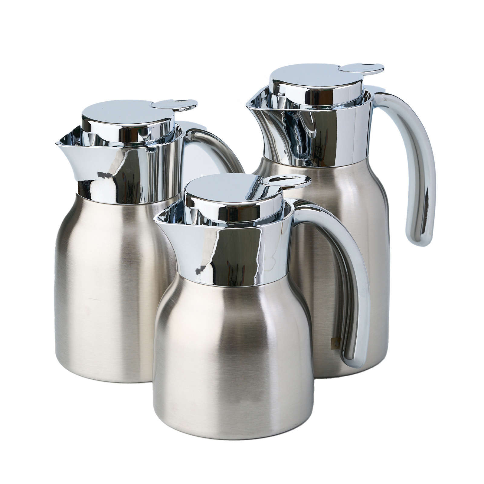 0.6L Stainless Steel Double Walled Vacuum Coffee Carafe