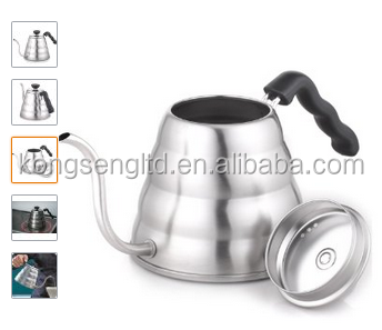 Gooseneck Pour Over Coffee Kettle with Flow Control Tea Kettle for Stovetop