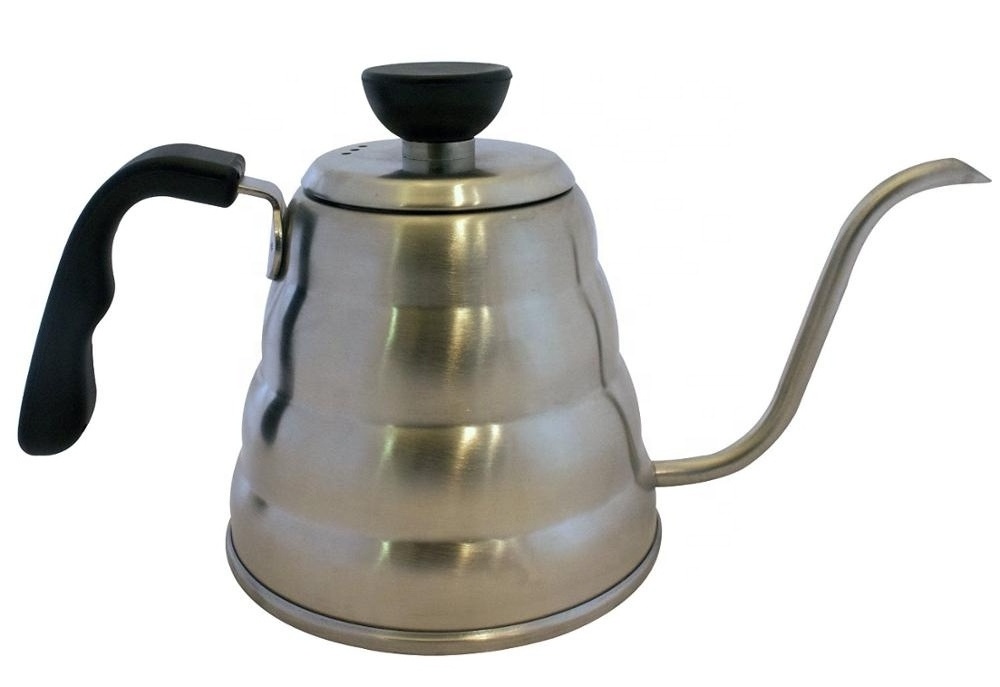 1.2L Gooseneck Kettle with Thermometer Coffee & Tea Sets Stainless Steel, 304  1000pcs 0.8L/1.2L