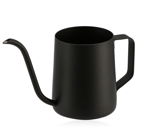 350ml /250ml / 600ml Coating Pour Over Coffee Tea Drip Kettle Stainless Steel Coffee Pot