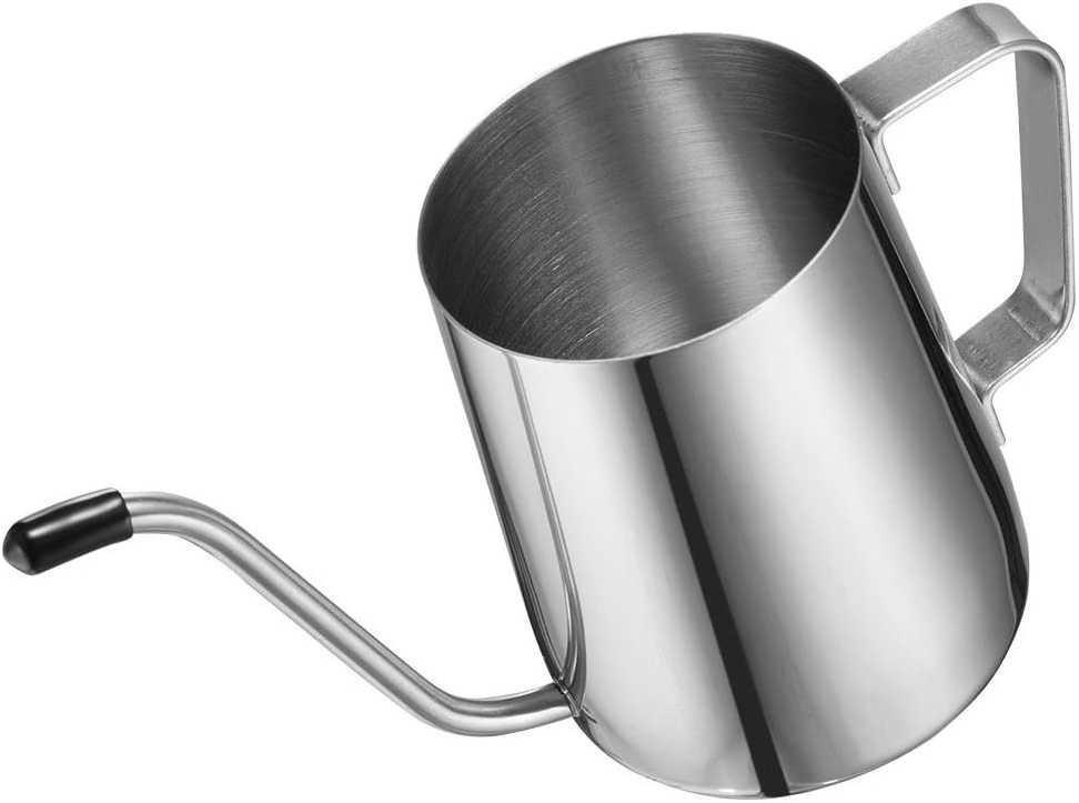 350ml /250ml / 600ml Coating Pour Over Coffee Tea Drip Kettle Stainless Steel Coffee Pot