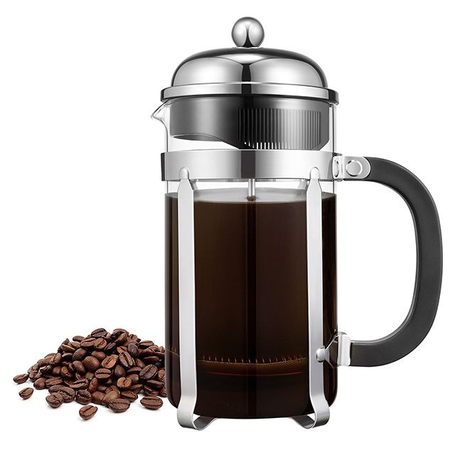 Coffee Tea Sets Stainless Steel Household Kitchen French Press Coffee Tea Maker